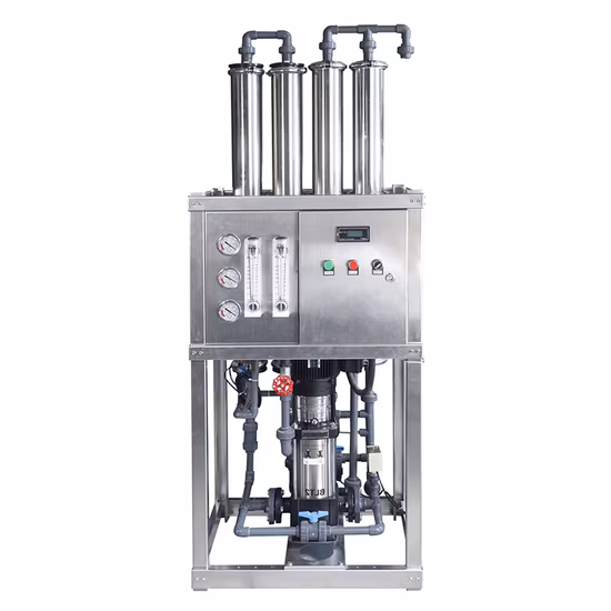 Equipamento de dessalinização em contêineres de produtos químicos para tratamento de água