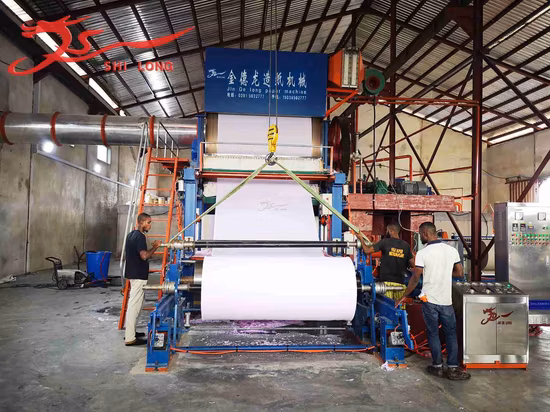 Resíduos de papel, preço de tecido de celulose de madeira, máquina para fazer papel higiênico